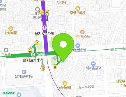 186 Eulji-ro, Jung-gu, Seoul, Republic of Korea Map