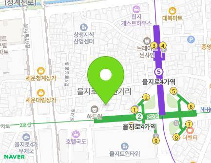 167-4 Eulji-ro, Jung-gu, Seoul, Republic of Korea Map