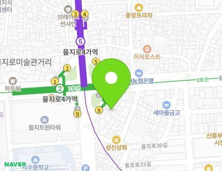 186-8 Eulji-ro, Jung-gu, Seoul, Republic of Korea Map