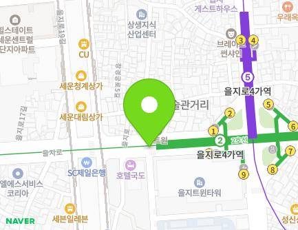 B178 Eulji-ro, Jung-gu, Seoul, Republic of Korea Map