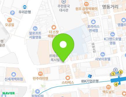 36-2 Myeongdong 8na-gil, Jung-gu, Seoul, Republic of Korea Map