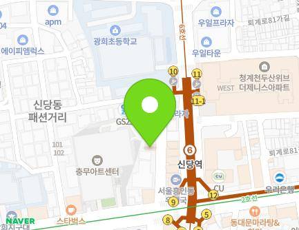 15 Toegye-ro 75-gil, Jung-gu, Seoul, Republic of Korea Map