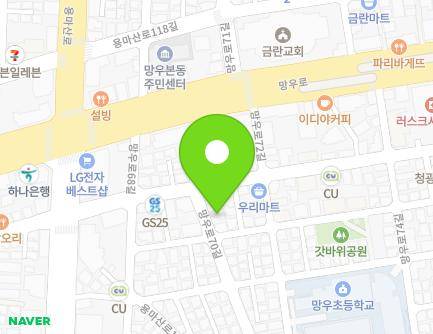 5 Mangu-ro 70-gil, Jungnang-gu, Seoul, Republic of Korea Map