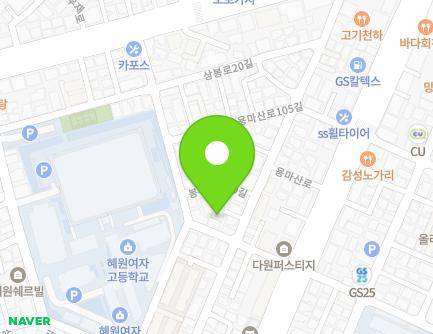 48-3 Bongujae-ro 70-gil, Jungnang-gu, Seoul, Republic of Korea Map