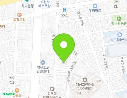 43-6 Mangu-ro 68-gil, Jungnang-gu, Seoul, Republic of Korea Map