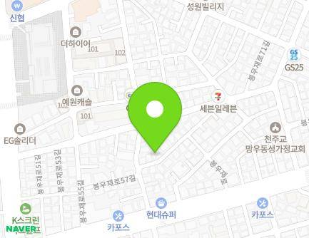 7 Bongujae-ro 57ga-gil, Jungnang-gu, Seoul, Republic of Korea Map