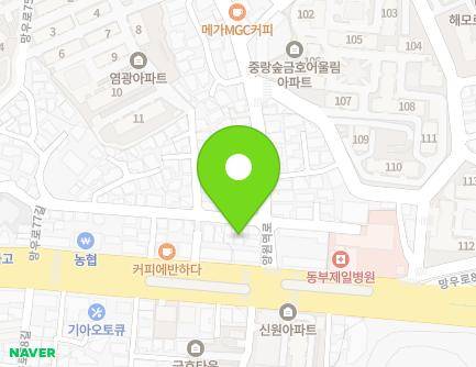 136 Yongmasan-ro 118-gil, Jungnang-gu, Seoul, Republic of Korea Map