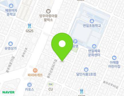 14-4 Yongmasan-ro 96ga-gil, Jungnang-gu, Seoul, Republic of Korea Map