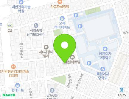 35-5 Sangbong-ro 16-gil, Jungnang-gu, Seoul, Republic of Korea Map