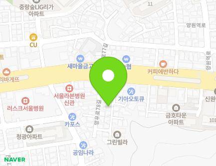 12 Mangu-ro 80-gil, Jungnang-gu, Seoul, Republic of Korea Map
