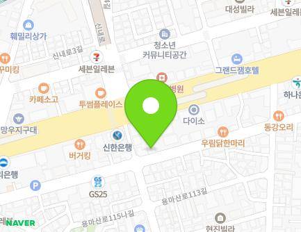 46 Yongmasan-ro 115-gil, Jungnang-gu, Seoul, Republic of Korea Map