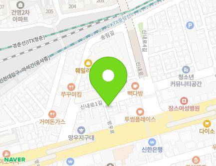 13 Sinnae-ro 1-gil, Jungnang-gu, Seoul, Republic of Korea Map