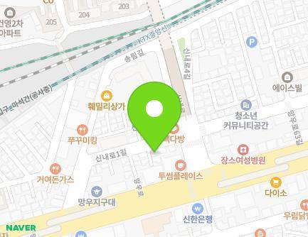 9 Sinnae-ro 1-gil, Jungnang-gu, Seoul, Republic of Korea Map