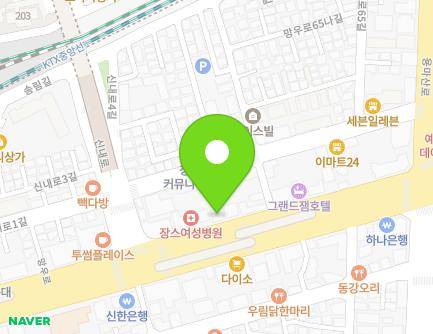 413 Mangu-ro, Jungnang-gu, Seoul, Republic of Korea Map
