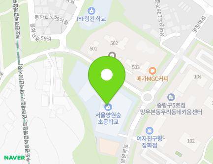 95 Yangwonyeok-ro, Jungnang-gu, Seoul, Republic of Korea Map