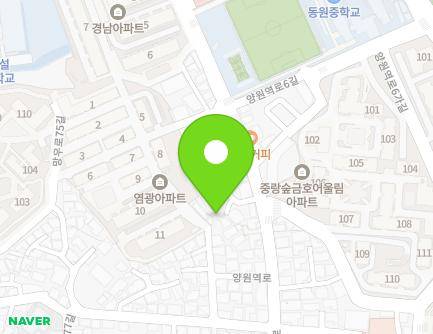 17-13 Yangwonyeok-ro, Jungnang-gu, Seoul, Republic of Korea Map