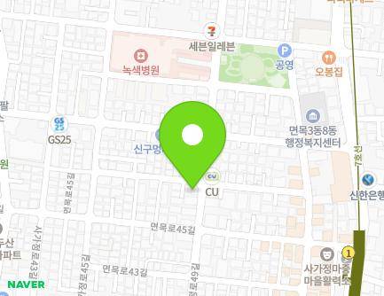 25 Myeonmok-ro 47-gil, Jungnang-gu, Seoul, Republic of Korea Map