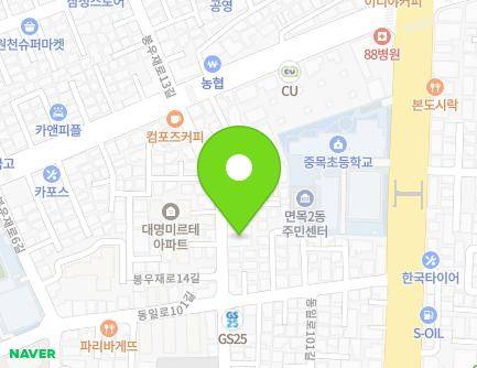 23 Bongujae-ro 14-gil, Jungnang-gu, Seoul, Republic of Korea Map