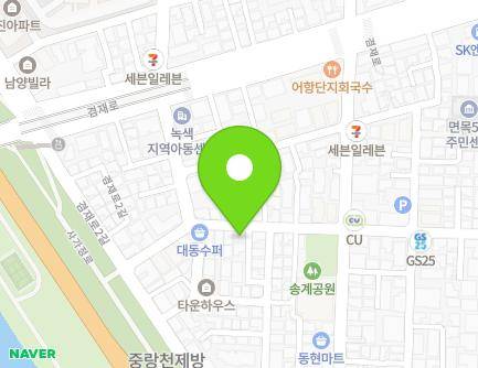 41 Dongil-ro 95-gil, Jungnang-gu, Seoul, Republic of Korea Map