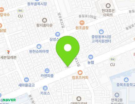 37 Bongujae-ro, Jungnang-gu, Seoul, Republic of Korea Map