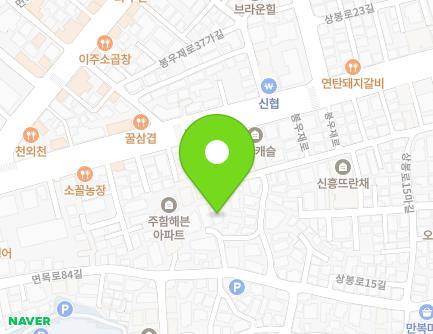 43-28 Myeonmok-ro 84-gil, Jungnang-gu, Seoul, Republic of Korea Map