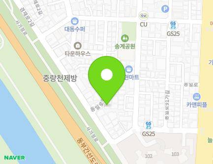 33 Dongil-ro 95na-gil, Jungnang-gu, Seoul, Republic of Korea Map