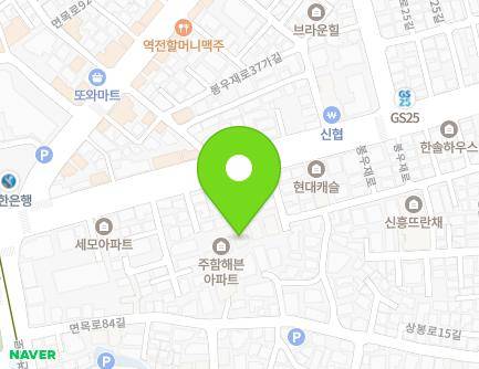 140-8 Bongujae-ro, Jungnang-gu, Seoul, Republic of Korea Map