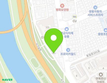 103 Mangu-ro 26-gil, Jungnang-gu, Seoul, Republic of Korea Map