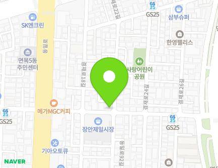 21 Dongil-ro 96-gil, Jungnang-gu, Seoul, Republic of Korea Map