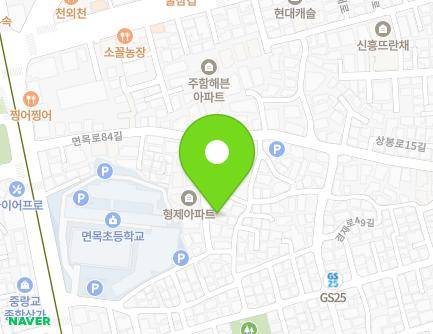 15 Myeonmok-ro 84ga-gil, Jungnang-gu, Seoul, Republic of Korea Map