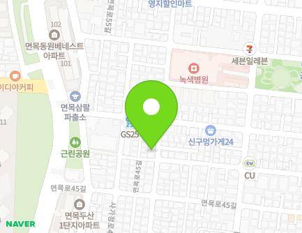 31 Sagajeong-ro 45-gil, Jungnang-gu, Seoul, Republic of Korea Map