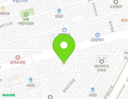 94-3 Bongujae-ro, Jungnang-gu, Seoul, Republic of Korea Map