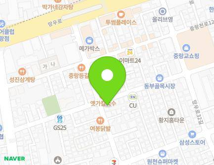 40 Jungnangcheon-ro 10-gil, Jungnang-gu, Seoul, Republic of Korea Map