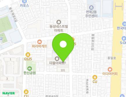 39 Gyeomjae-ro 9-gil, Jungnang-gu, Seoul, Republic of Korea Map