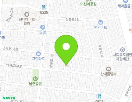 39-5 Sangbong-ro 1-gil, Jungnang-gu, Seoul, Republic of Korea Map