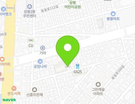 23-1 Bongujae-ro 20ga-gil, Jungnang-gu, Seoul, Republic of Korea Map