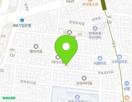 32 Myeonmok-ro 63-gil, Jungnang-gu, Seoul, Republic of Korea Map