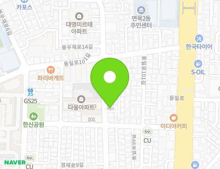 40 Gyeomjae-ro 9-gil, Jungnang-gu, Seoul, Republic of Korea Map