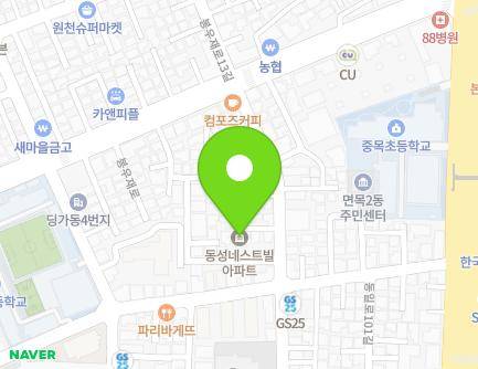 30-8 Bongujae-ro 14-gil, Jungnang-gu, Seoul, Republic of Korea Map