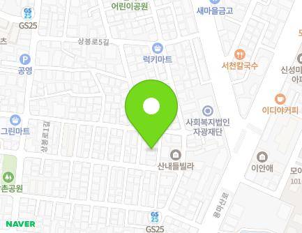 17-6 Sangbong-ro 1-gil, Jungnang-gu, Seoul, Republic of Korea Map