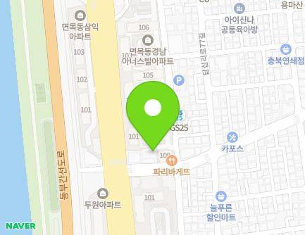 61 Dapsimni-ro 75-gil, Jungnang-gu, Seoul, Republic of Korea Map