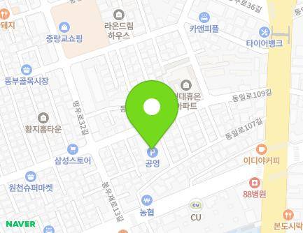 35 Dongil-ro 109-gil, Jungnang-gu, Seoul, Republic of Korea Map