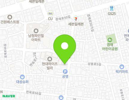 46 Gyeomjae-ro 54-gil, Jungnang-gu, Seoul, Republic of Korea Map