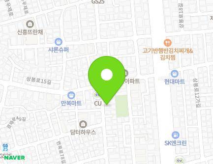 7 Sangbong-ro 15na-gil, Jungnang-gu, Seoul, Republic of Korea Map