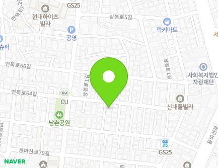 60 Myeonmok-ro 64-gil, Jungnang-gu, Seoul, Republic of Korea Map