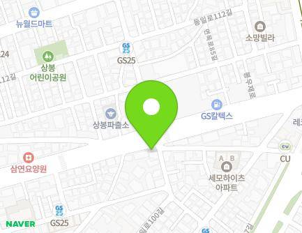 98 Bongujae-ro, Jungnang-gu, Seoul, Republic of Korea Map