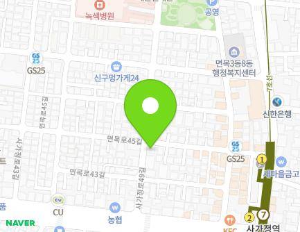 31 Myeonmok-ro 45-gil, Jungnang-gu, Seoul, Republic of Korea Map