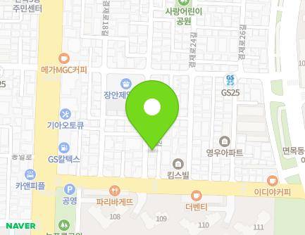 21 Dongil-ro 96ga-gil, Jungnang-gu, Seoul, Republic of Korea Map