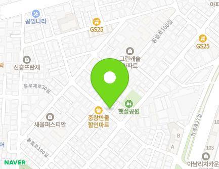 38 Myeonmokcheon-ro 23-gil, Jungnang-gu, Seoul, Republic of Korea Map