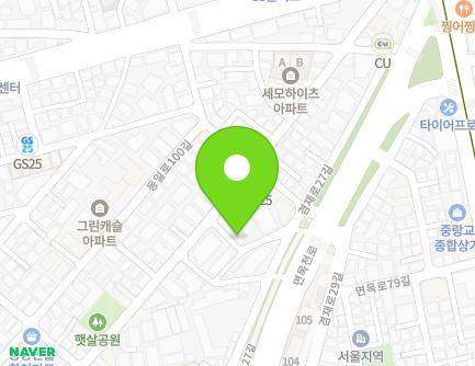 71-8 Gyeomjae-ro 27-gil, Jungnang-gu, Seoul, Republic of Korea Map